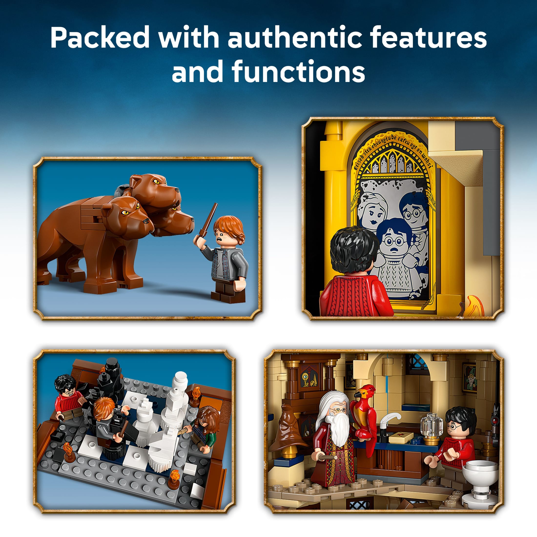 LEGO Harry Potter Hogwarts Castle: The Main Tower - Building Set for Boys and Girls, Ages 10+ - 12 Collectible Minifigures including Harry Potter & Dumbledore - Gift Idea for Birthdays - 76454