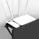 thumbnail image 4 of EeaseMX 1 estante de plástico para pantalla de TV, estante para TV, estante para pantalla de computadora (negro), 4 of 8