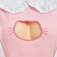thumbnail image 7 of MEOWCOS Pink Cat Maid Outfit for Women Cute Maid Dress with Paw Embroidery, 7 of 7