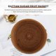 thumbnail image 5 of Handmade Autumn Rattan Weaving Round Storage Basket Fruit Dish Rattan Bread Basket for Kitchen Food, 5 of 5