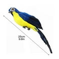 thumbnail image 2 of AMERTEER  1Pcs Simulation Parrot Window Gardening Decoration Bird Foam Feather Parrot Home Decoration, 2 of 15