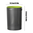 thumbnail image 3 of TIMIFIS Kitchen Gadgets Garbage Bin Trash Can Pressure Household Kitchen Large Plastic Basket Bedroom Bathroom Classification Small Trash Bucket 11 L Kitchen & Dining, 3 of 6