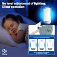 thumbnail image 6 of Indoor Flying Insect Trap, Plug-in Light Source Fruit Fly & Gnat Catcher for Kitchen, Home & Office, Family & Pet Friendly with 5 Refill Glue Boards, 6 of 9