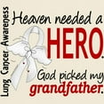 thumbnail image 3 of CafePress - Heaven Needed A Hero Lung Cancer Light T Shirt - Men's Classic Graphic T-Shirt, 3 of 4