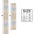 thumbnail image 3 of GZHJMY Colorful Flowers Table Runner Machine Washable Polyester Table Runner Rectangle Reversible Dresser Scarves Table Decor 13 x 70 Inch, 3 of 7