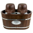 thumbnail image 2 of Nostalgia ICMW200DBL Double Flavor 4 Qt Kitchen Electric Ice Cream Maker Machine, 2 of 5