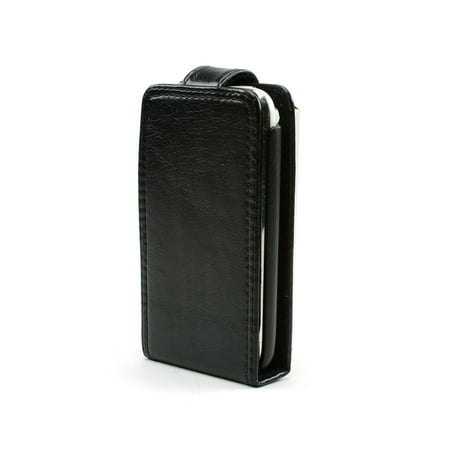 Iphone 3g Holster - Made for Apple iPhone 3G Book-Type Vertical Leather Pouch w/ Pre-Installed Holster - Black by Redshield