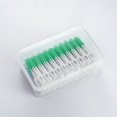 thumbnail image 4 of SUTENGDA 160-Packs Flossers Orthodontic Floss Picks for Oral Care Flexible Floss Picks Green, 4 of 4