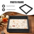 thumbnail image 4 of OULII 1Pc Pressed Flowers Frame Black Glass Display Specimens For Friends, 4 of 8