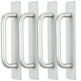 thumbnail image 3 of 4pcs Punch Free Handles Wardrobe Handle Aluminum Alloy Cabinet Pulls Door Handles, 3 of 3