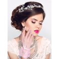 thumbnail image 4 of YooGuoGuo Women Lace Gloves Elegant Short Lace Tea Party Gloves for Women Wedding Dinner Party, 4 of 7