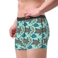 thumbnail image 2 of Fotbe Turtles And Seahorses Calzoncillos Tipo Boxer con Bolsa de Soporte Total para Hombre, X-Temp Fresco, Transpirable y de Secado Rápido-Large, 2 of 5