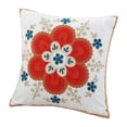 thumbnail image 3 of Funda de cojín con estampado floral, funda de almohada decorativa cuadrada, funda de almohada para el hogar, restaurante, oficina, regalo de Estilo A, 3 of 8