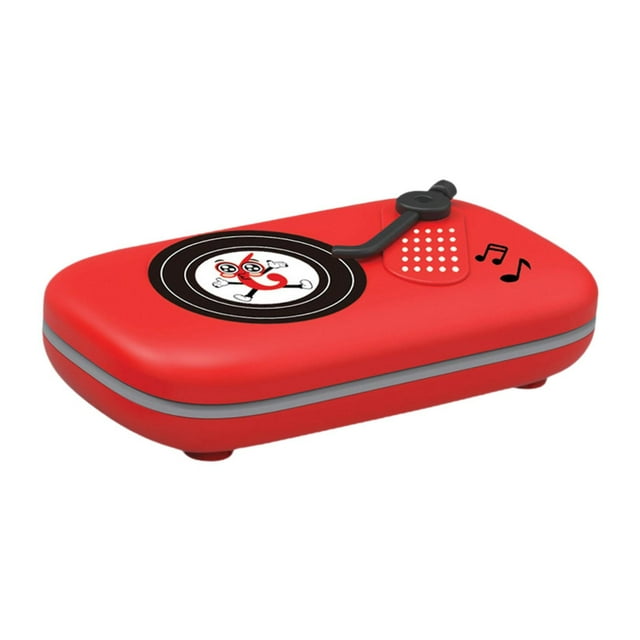Juego de ritmo musical, juguetes antiestrés, juego de rompecabezas para regalos de cumpleaños para niños y niñas. Rojo