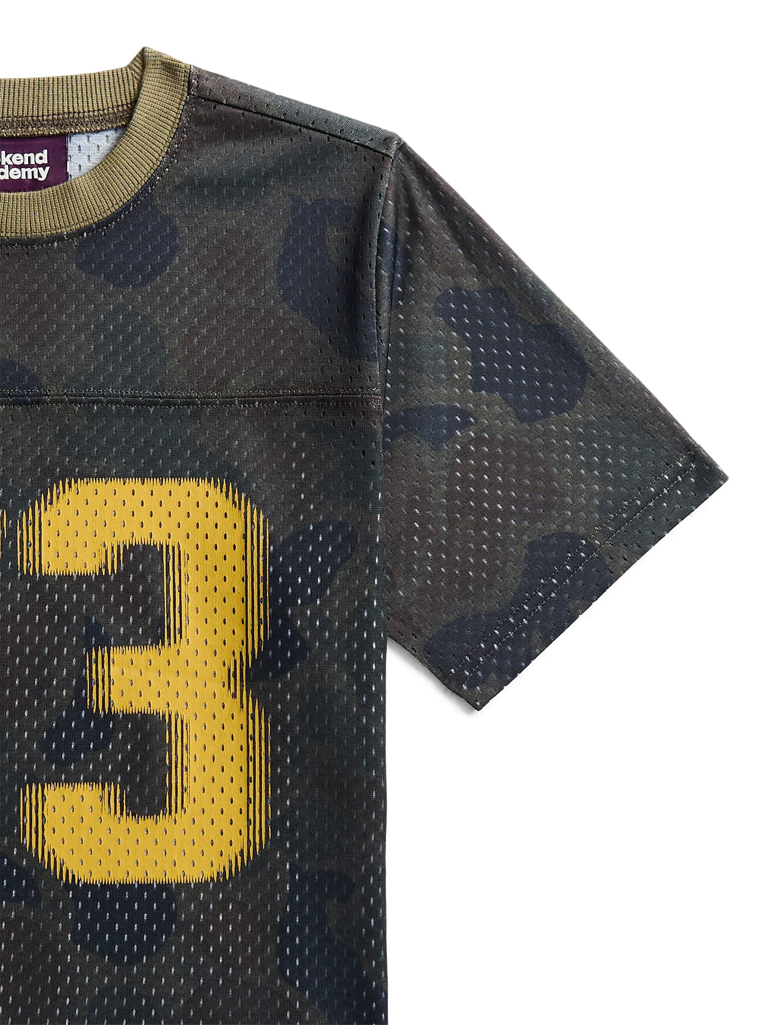 Weekend Academy Boys Mesh Football Jersey, Sizes 4-18