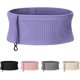 thumbnail image 1 of Cinturón fino para correr, cinturón para dinero de viaje, riñonera para correr, riñonera fina para correr, bolsillos ocultos para viajar, morado, L, 1 of 4