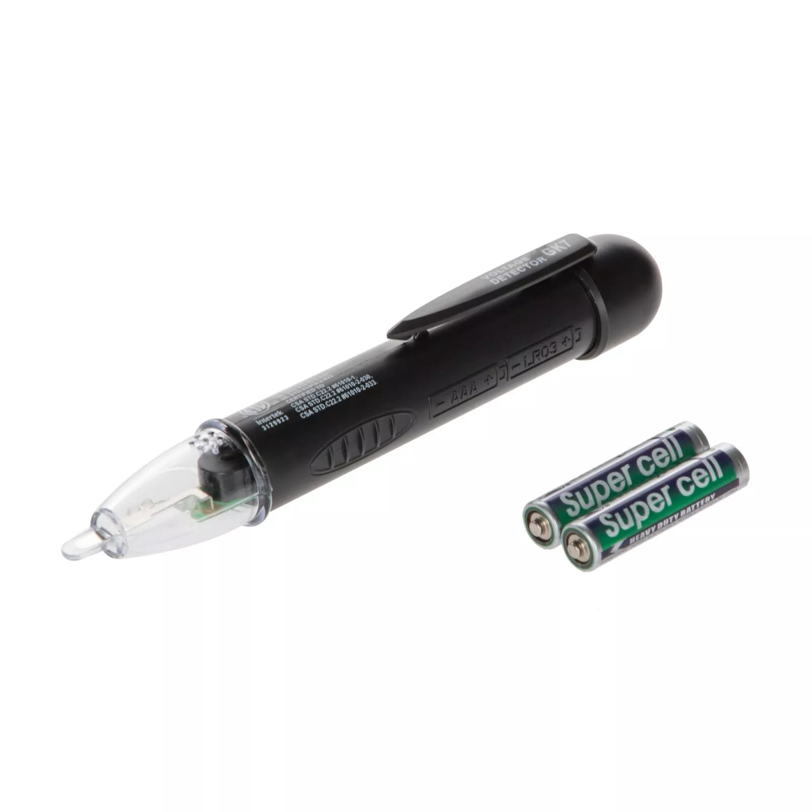 Digital Multimeter Voltage and GFCI Outlet Continuity Electrical Tester Kit in Carry Pouch