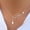 Silver, variant on Birthday Gift Ladies Diamond Butterfly Necklace Alloy Necklace Jewelry Necklace for Men Cool Personalized Ideas Graduation Birthday Gifts for 6 7 8 9 10 11 12 13 14 15 16 17 Year Old Age Teen Teenage