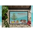 thumbnail image 3 of Carolines Treasures CK4447MAT Skinny Guinea Pig Merry Christmas Door Mat Indoor Rug or Outdoor Welcome Mat 18x27 Doormat, 3 of 4