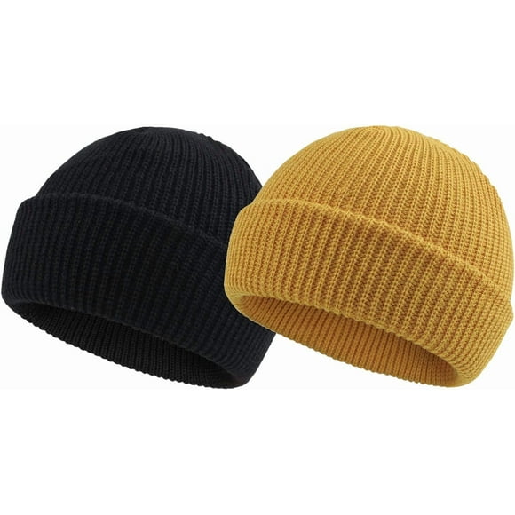 shiyou-Knit Toque for Men Autumn Women Beanie Hats Warm Winter Hat for Women