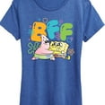thumbnail image 3 of Spongebob Squarepants - Bff Patrick - Women's Short Sleeve Graphic T-Shirt, 3 of 6