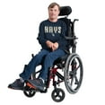 thumbnail image 2 of Men's G-III Sports by Carl Banks Navy Tampa Bay Rays Adaptive Long Sleeve T-Shirt, 2 of 6