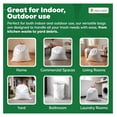 thumbnail image 7 of Trash Bags 13 Gallon 800 Count, Tall Kitchen Garbage Bags with Drawstring, 0.9mil Heavy Duty Leak Proof Odor Resistant Plastic Trash Bags for Home Office Use, 7 of 7