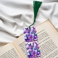 thumbnail image 6 of Kdxio Flying Butterflies Print Metal Tassel Bookmarks,Perfect Gift for Art Lovers and Bookworms Metal Bookmarks for Women, 6 of 8