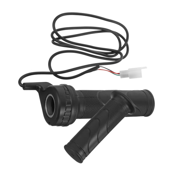 FELTECHELECTR 1 Pair Plastic Throttle Control Bike Handle Grips for Electric Scooter 16x3cm Right 12x3cm Left