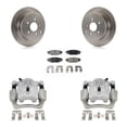 thumbnail image 1 of Transit Auto Rear Disc Brake Caliper Rotors and Ceramic Pads Kit for Car Subaru Impreza Forester Crosstrek XV KC8-100196T, 1 of 11