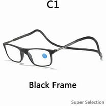 Magnetic Reading Glasses, Portable Readers With Neck Strap For Men & Women, Hands-Free Presbyopia Glasses For Reading, Hobbies, Crafts (Multiple Strengths Available)​