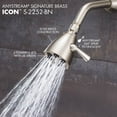 thumbnail image 5 of Speakman S-2252-BN Signature Brass Icon Anystream Pommeau de Douche Haute Pression Réglable, Nickel Brossé, 5 of 5