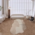 thumbnail image 3 of SIfdSeng Area Rugs Rug Cloud Shaped Rug Soft Washable Irregular Rug with Backing for Easy Care, 3 of 4