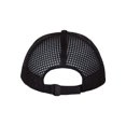 thumbnail image 3 of Richardson Rouge Wide Set Mesh Cap, One Size, Black, 3 of 3