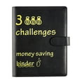 thumbnail image 2 of 100 Envelopes Money Saving Challenge Binder, to Save $5,050, 10,000 and $500, 100 Days, 52 Weeks and 30 Days Challenge Binder, A5 Money Saving Planner Cash Envelope Binder, 2 of 9