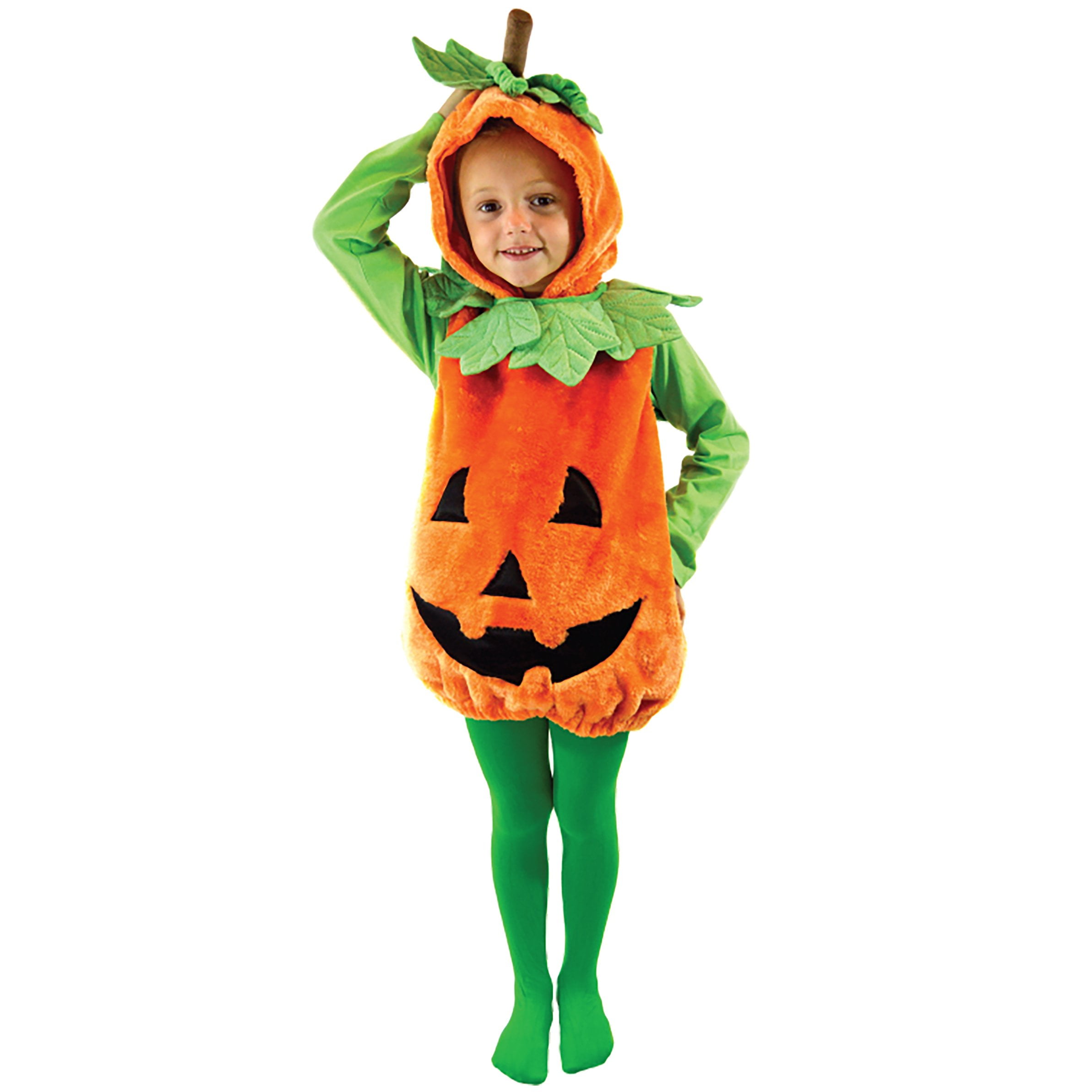 Spooktacular Creations Scary Scarecrow Costume For Girls - Halloween Costume Set With Hat, Dress & Shoe Covers