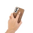 thumbnail image 2 of Decase Phone Case for Samsung Galaxy S22 5G Shockproof Anti-scratch PU Leather Wallet Cover with Stand Card Slot Ring for Samsung Galaxy S22 6.1 inch Women,Brown, 2 of 9