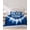 Blue, variant on 3 Piece Twin Sheet Set Red Ombre Sheets Set for Twin Size Bed, Breathable Soft Microfiber Bed Sheets Cooling Farmhouse Chic Tie Dye Abstract Retro Art Fitted Sheet Deep Pocket, Pillowcases