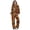 Tiger Print, variant on Renewold St. Patrick's Day 2 Piece Lounge Sets Petite for Women Matching Set Track Suit Mock Neck Sweatshirts and Wide Leg Pants Workout Clothes for Jogging, Green Clover Gold Coin Cat, XS