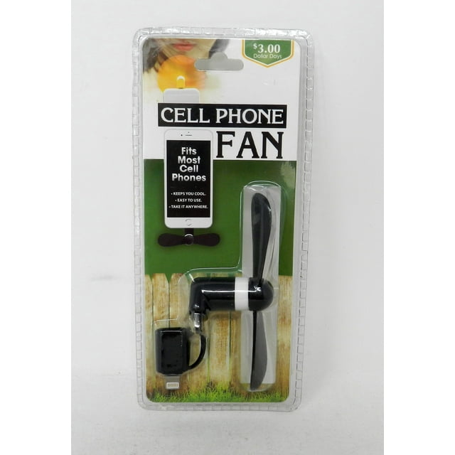 Ventilateur de Téléphone Portable Noir