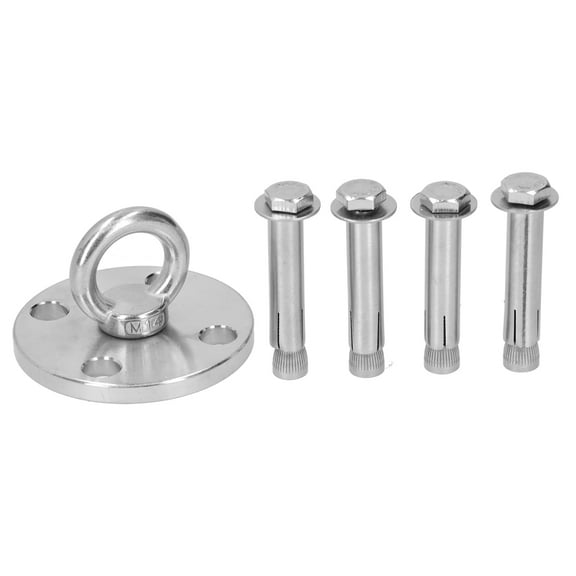 Ceiling Bracket Wall Mount Fixing Hook Heavy Duty Ceiling Hook 304 Stainless Steel for Yoga Hammock Suspension Swing Sandbag