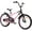 Pink, variant on ACEGER Simon 12 Inch Girls Bike with Training Wheels for Ages 3-5, Pink