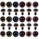 thumbnail image 1 of 60 piezas de ojos de animales de peluche, decoración de ojos de juguete DIY, ojos falsos, ojos de muñeca divertidos, ojos artificiales para decoración, 1 of 4