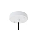 thumbnail image 5 of Living District Forte 1-Light Mid-Century Metal Pendant in White, 5 of 15