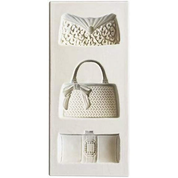 O'Creme Silicone Fondant Mold, Ladies Handbags