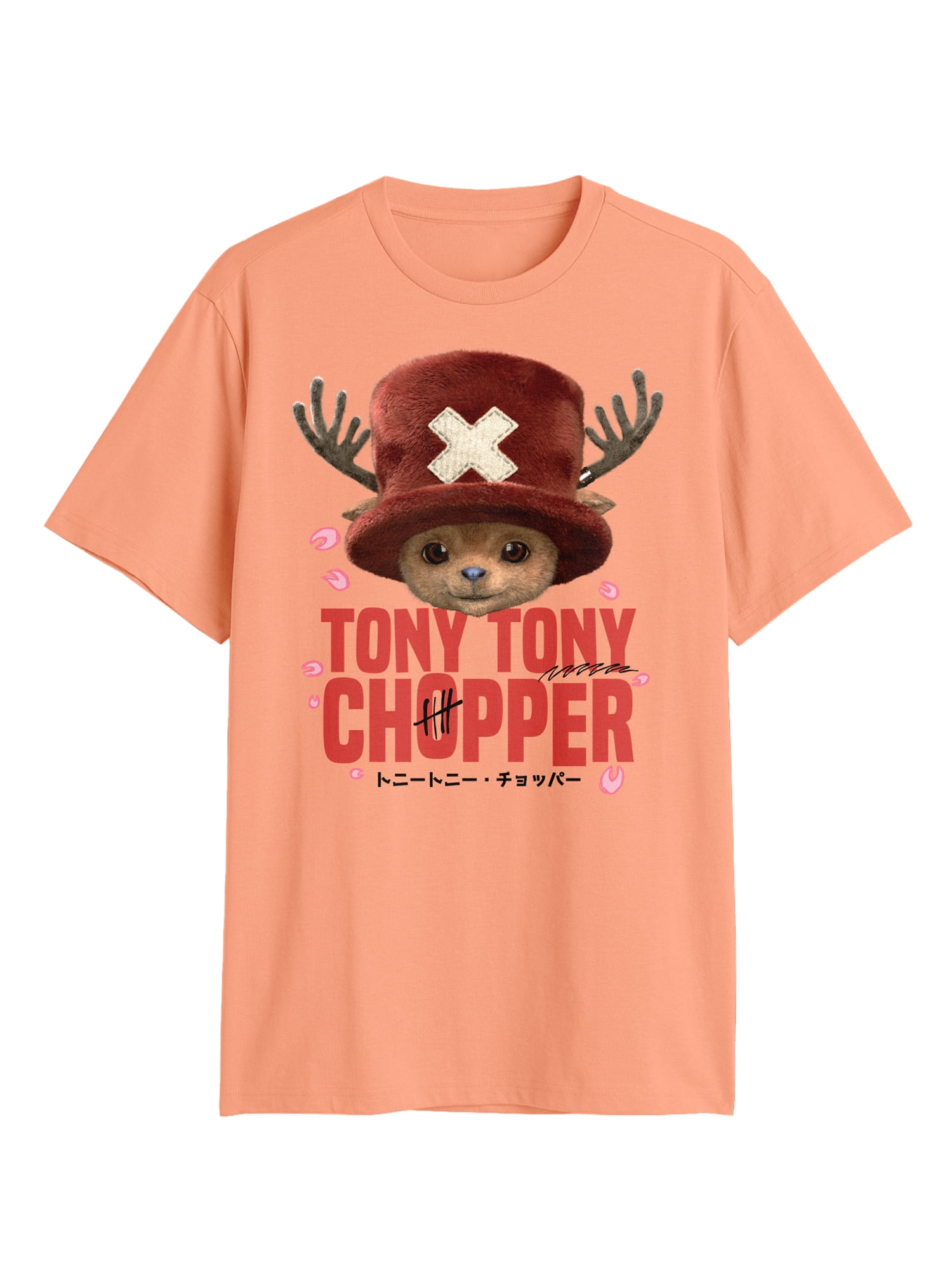 One Piece, Men's & Big Men's Graphic Tee, Tony Tony Chopper, Sizes S-3XL