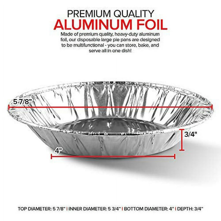 Aluminum Foil Pie Pans - 6 S-25409 - Uline
