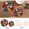 thumbnail image 4 of SKYSONIC Scooter Cat Dog Pot Holders Trivets, 2 Pcs Heat Resistant Trivets,Colorful Locomotive Pet Cotton Thread Weave Mats for Hot Pads Pans Pot Bowl Teapot for Kitchen Decor, 4 of 7