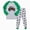 boy outfits-Green, variant on TOWED22 Toddler Boys Winter Clothes 2Pcs Long Sleeve Graphic Pullover Tee Elastic Waist Pants Cozy Outfits(Green,5-6 Y)