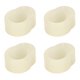 thumbnail image 3 of 15 Uds. Tope de manija de puerta de silicona con cancelación de ruido amortiguador de manija de puerta de absorción de golpes para dormitorio familiar Oficina, 3 of 5